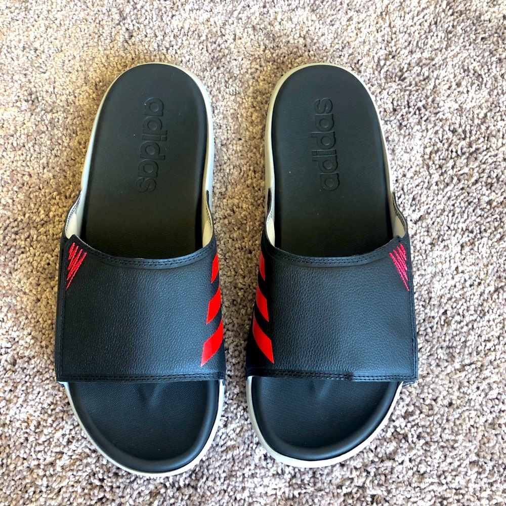 New Adidas Slides Men’s US 12